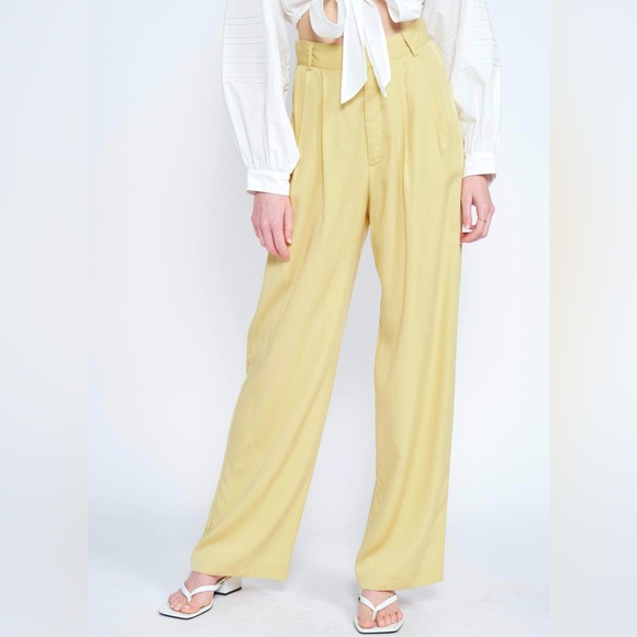 NWT Emory Park Sage Pleated Trousers - M - Picture 1 of 9